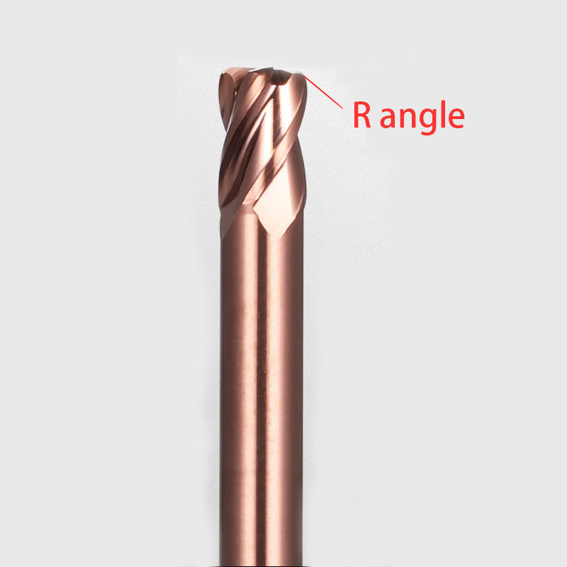 Long Neck Corner Radiius End Mill tool