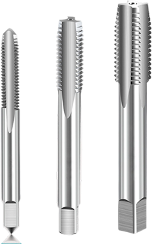 Lathe straight fluted tap