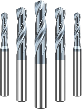 DIN tungsten 5XD carbide internal cooling drill bits